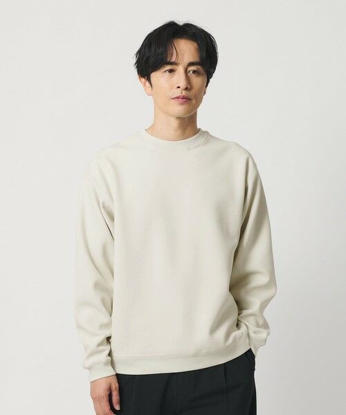 BEAUTY&YOUTH UNITED ARROWS / ビューティー&ユース ユナイテッドアローズ カットソー | クレープ フリース クルーネック スウェット | 詳細1