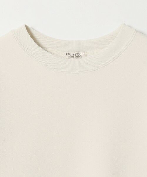 BEAUTY&YOUTH UNITED ARROWS / ビューティー&ユース ユナイテッドアローズ カットソー | クレープ フリース クルーネック スウェット | 詳細8