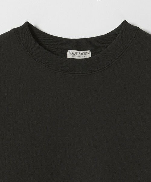 BEAUTY&YOUTH UNITED ARROWS / ビューティー&ユース ユナイテッドアローズ カットソー | クレープ フリース クルーネック スウェット | 詳細13