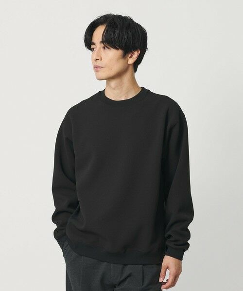 BEAUTY&YOUTH UNITED ARROWS / ビューティー&ユース ユナイテッドアローズ カットソー | クレープ フリース クルーネック スウェット | 詳細10