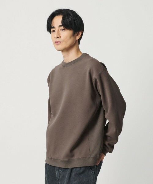BEAUTY&YOUTH UNITED ARROWS / ビューティー&ユース ユナイテッドアローズ カットソー | クレープ フリース クルーネック スウェット | 詳細16