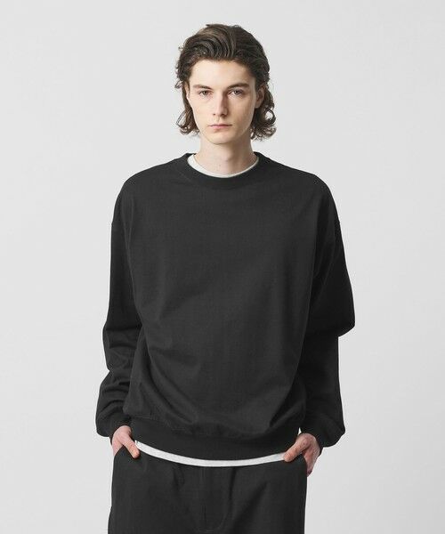 BEAUTY&YOUTH UNITED ARROWS / ビューティー&ユース ユナイテッドアローズ カットソー | ヘビーガスコットン クルーネック スウェット | 詳細1
