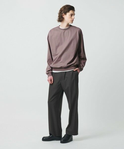 BEAUTY&YOUTH UNITED ARROWS / ビューティー&ユース ユナイテッドアローズ カットソー | ヘビーガスコットン クルーネック スウェット | 詳細14