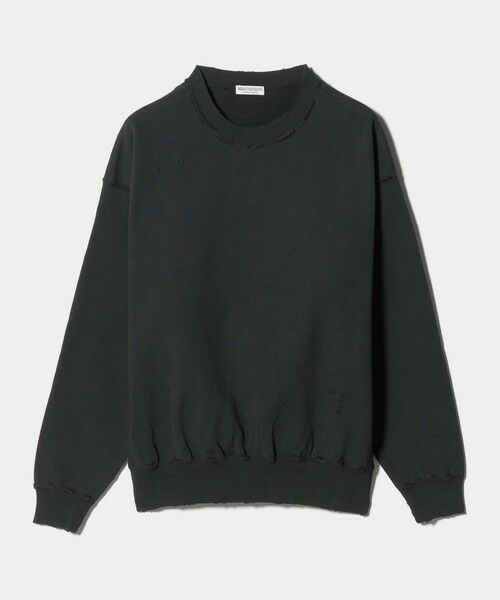BEAUTY&YOUTH UNITED ARROWS / ビューティー&ユース ユナイテッドアローズ カットソー | クラッシュ クルーネック スウェット | 詳細2