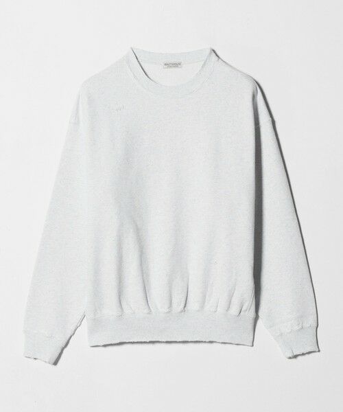 BEAUTY&YOUTH UNITED ARROWS / ビューティー&ユース ユナイテッドアローズ カットソー | クラッシュ クルーネック スウェット | 詳細11