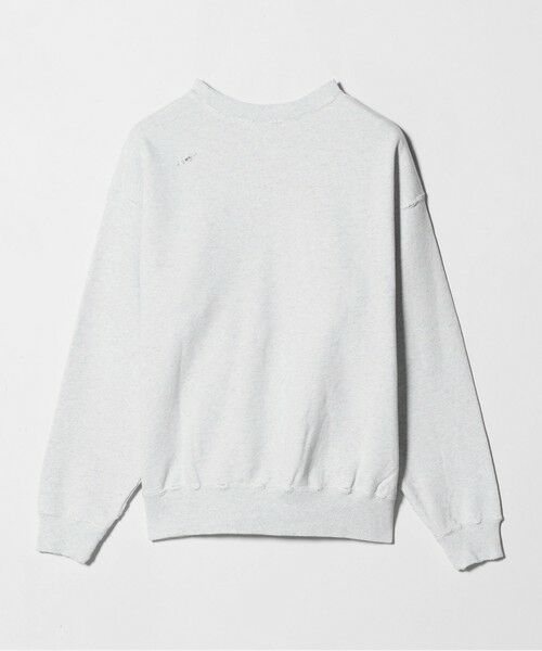 BEAUTY&YOUTH UNITED ARROWS / ビューティー&ユース ユナイテッドアローズ カットソー | クラッシュ クルーネック スウェット | 詳細12