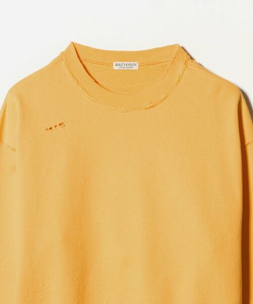 BEAUTY&YOUTH UNITED ARROWS / ビューティー&ユース ユナイテッドアローズ カットソー | クラッシュ クルーネック スウェット | 詳細19