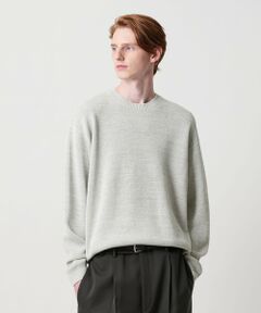 BEAUTY&YOUTH UNITED ARROWS / ビューティー&ユース ユナイテッドアローズ ニット・セーター | ドロップ ミラノ ミックス クルーネック ニット