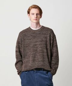 BEAUTY&YOUTH UNITED ARROWS / ビューティー&ユース ユナイテッドアローズ ニット・セーター | ドロップ ミラノ ミックス クルーネック ニット