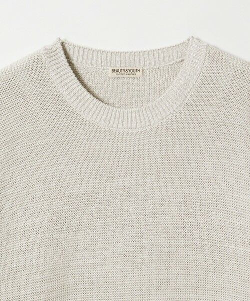 BEAUTY&YOUTH UNITED ARROWS / ビューティー&ユース ユナイテッドアローズ ニット・セーター | ドロップ ミラノ ミックス クルーネック ニット | 詳細4