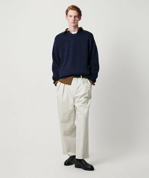 BEAUTY&YOUTH UNITED ARROWS / ビューティー&ユース ユナイテッドアローズ ニット・セーター | ドロップ ミラノ ミックス クルーネック ニット | 詳細12