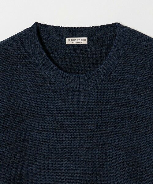 BEAUTY&YOUTH UNITED ARROWS / ビューティー&ユース ユナイテッドアローズ ニット・セーター | ドロップ ミラノ ミックス クルーネック ニット | 詳細18