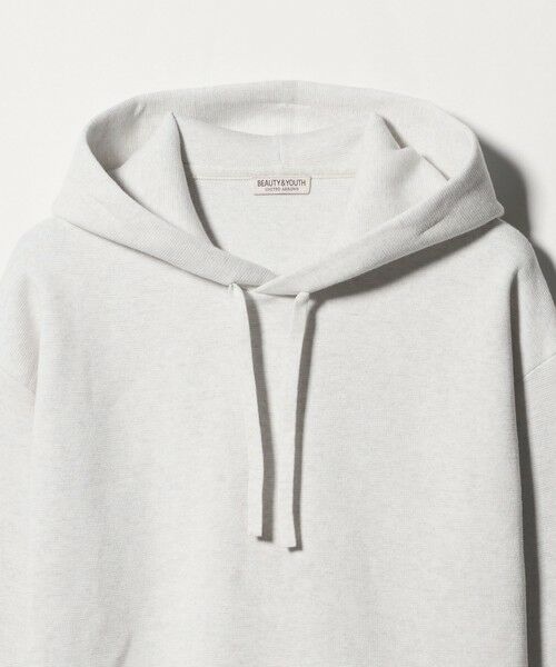 BEAUTY&YOUTH UNITED ARROWS / ビューティー&ユース ユナイテッドアローズ ニット・セーター | ミラノリブ ニット スウェットパーカー | 詳細5