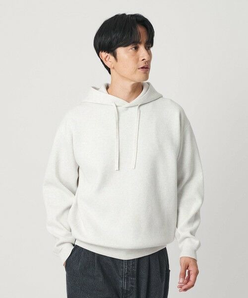 BEAUTY&YOUTH UNITED ARROWS / ビューティー&ユース ユナイテッドアローズ ニット・セーター | ミラノリブ ニット スウェットパーカー | 詳細2