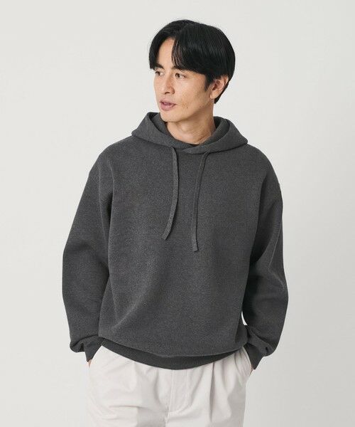 BEAUTY&YOUTH UNITED ARROWS / ビューティー&ユース ユナイテッドアローズ ニット・セーター | ミラノリブ ニット スウェットパーカー | 詳細7