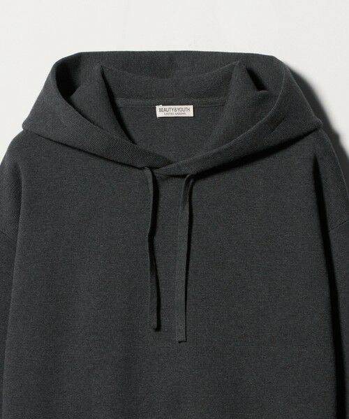 BEAUTY&YOUTH UNITED ARROWS / ビューティー&ユース ユナイテッドアローズ ニット・セーター | ミラノリブ ニット スウェットパーカー | 詳細13