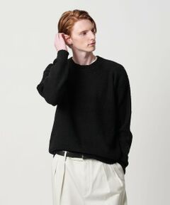 BEAUTY&YOUTH UNITED ARROWS / ビューティー&ユース ユナイテッドアローズ ニット・セーター | クリンプ コットンウール クルーネック ニット