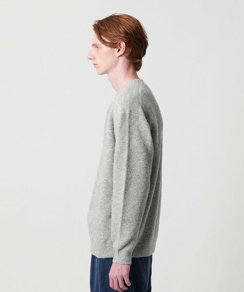 BEAUTY&YOUTH UNITED ARROWS / ビューティー&ユース ユナイテッドアローズ ニット・セーター | クリンプ コットンウール クルーネック ニット | 詳細8