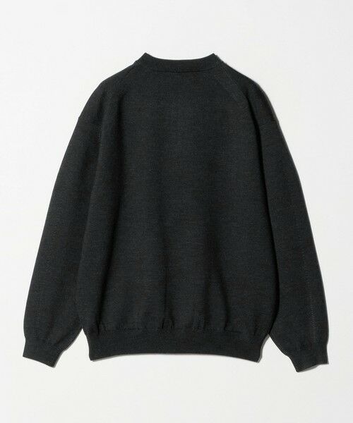BEAUTY&YOUTH UNITED ARROWS / ビューティー&ユース ユナイテッドアローズ ニット・セーター | ハイブリッド ウール ジップ クルーネック ニット | 詳細4