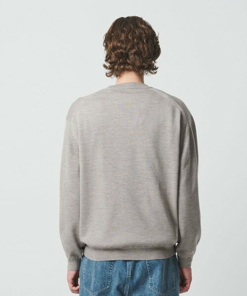 BEAUTY&YOUTH UNITED ARROWS / ビューティー&ユース ユナイテッドアローズ ニット・セーター | ハイブリッド ウール ジップ クルーネック ニット | 詳細11