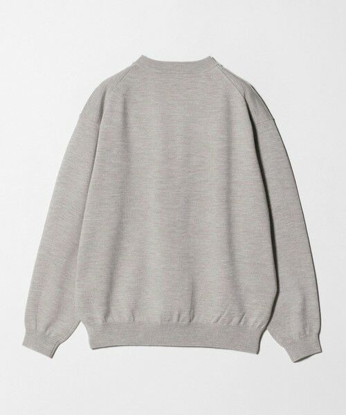 BEAUTY&YOUTH UNITED ARROWS / ビューティー&ユース ユナイテッドアローズ ニット・セーター | ハイブリッド ウール ジップ クルーネック ニット | 詳細13