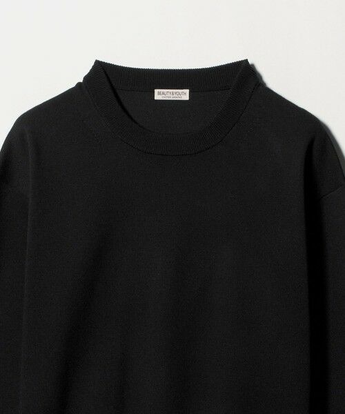 BEAUTY&YOUTH UNITED ARROWS / ビューティー&ユース ユナイテッドアローズ ニット・セーター | ハイブリッド ウール クルーネック ニット ウォッシャブル | 詳細2