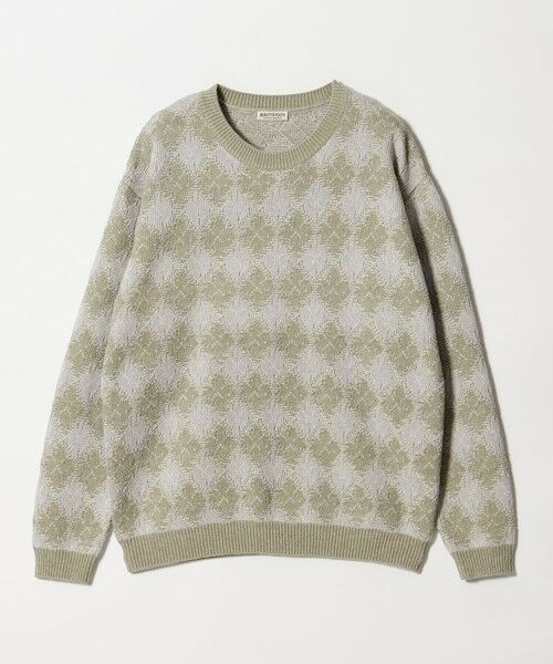 BEAUTY&YOUTH UNITED ARROWS / ビューティー&ユース ユナイテッドアローズ ニット・セーター | ロンバス パターン クルーネック ニット ウォッシャブル | 詳細1
