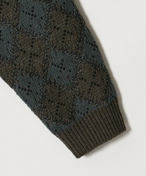 BEAUTY&YOUTH UNITED ARROWS / ビューティー&ユース ユナイテッドアローズ ニット・セーター | ロンバス パターン クルーネック ニット ウォッシャブル | 詳細14