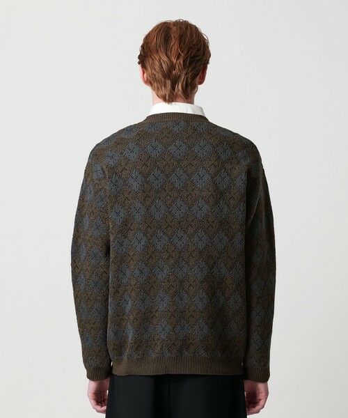 BEAUTY&YOUTH UNITED ARROWS / ビューティー&ユース ユナイテッドアローズ ニット・セーター | ロンバス パターン クルーネック ニット ウォッシャブル | 詳細10