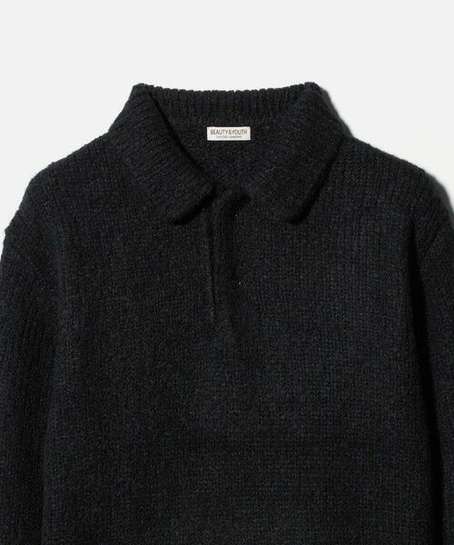 BEAUTY&YOUTH UNITED ARROWS / ビューティー&ユース ユナイテッドアローズ ニット・セーター | バブル ニット 2B ポロシャツ | 詳細8