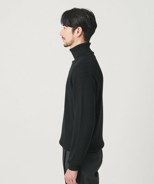 BEAUTY&YOUTH UNITED ARROWS / ビューティー&ユース ユナイテッドアローズ ニット・セーター | 【WEB限定 WARDROBE SMART】マシーンウォッシャブル ウールミックス アゼ タートルネック | 詳細15
