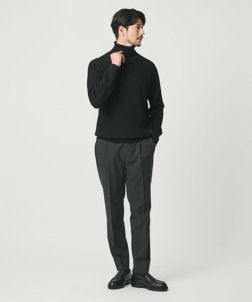 BEAUTY&YOUTH UNITED ARROWS / ビューティー&ユース ユナイテッドアローズ ニット・セーター | 【WEB限定 WARDROBE SMART】マシーンウォッシャブル ウールミックス アゼ タートルネック | 詳細12