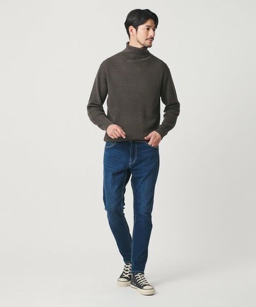 BEAUTY&YOUTH UNITED ARROWS / ビューティー&ユース ユナイテッドアローズ ニット・セーター | 【WEB限定 WARDROBE SMART】マシーンウォッシャブル ウールミックス アゼ タートルネック | 詳細25