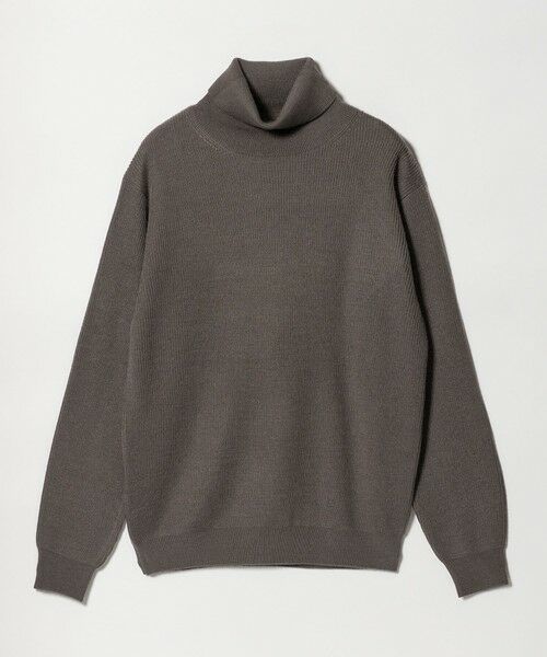 BEAUTY&YOUTH UNITED ARROWS / ビューティー&ユース ユナイテッドアローズ ニット・セーター | 【WEB限定 WARDROBE SMART】マシーンウォッシャブル ウールミックス アゼ タートルネック | 詳細26