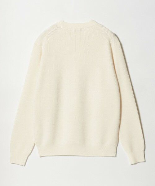 BEAUTY&YOUTH UNITED ARROWS / ビューティー&ユース ユナイテッドアローズ ニット・セーター | 【WEB限定 WARDROBE SMART】マシーンウォッシャブル ウールミックス アゼ クルーネック | 詳細6