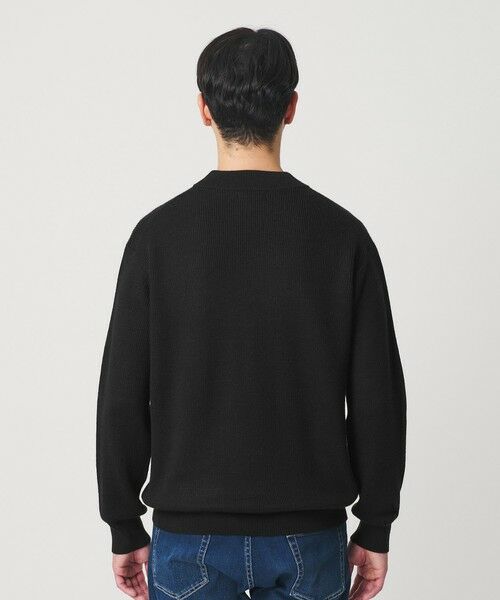 BEAUTY&YOUTH UNITED ARROWS / ビューティー&ユース ユナイテッドアローズ ニット・セーター | 【WEB限定 WARDROBE SMART】マシーンウォッシャブル ウールミックス アゼ モックネック | 詳細10