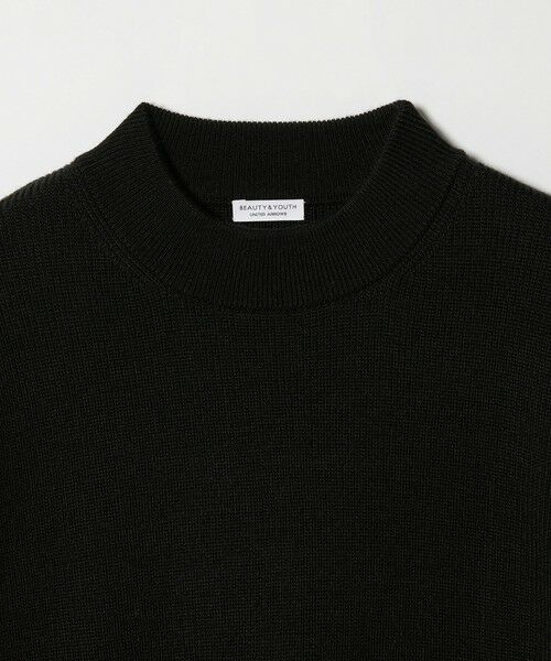 BEAUTY&YOUTH UNITED ARROWS / ビューティー&ユース ユナイテッドアローズ ニット・セーター | 【WEB限定 WARDROBE SMART】マシーンウォッシャブル ウールミックス アゼ モックネック | 詳細13