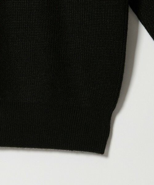 BEAUTY&YOUTH UNITED ARROWS / ビューティー&ユース ユナイテッドアローズ ニット・セーター | 【WEB限定 WARDROBE SMART】マシーンウォッシャブル ウールミックス アゼ モックネック | 詳細15