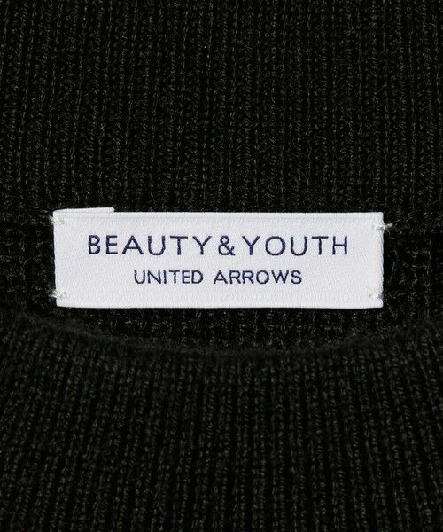 BEAUTY&YOUTH UNITED ARROWS / ビューティー&ユース ユナイテッドアローズ ニット・セーター | 【WEB限定 WARDROBE SMART】マシーンウォッシャブル ウールミックス アゼ モックネック | 詳細17