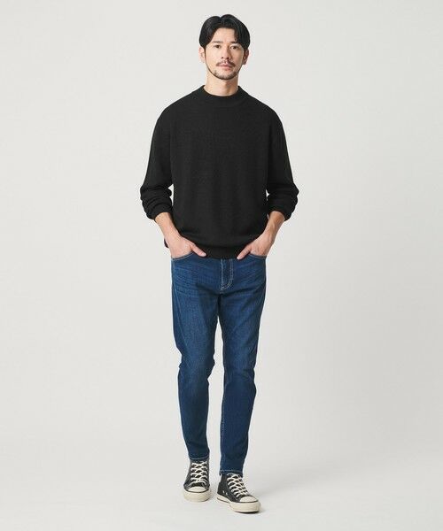 BEAUTY&YOUTH UNITED ARROWS / ビューティー&ユース ユナイテッドアローズ ニット・セーター | 【WEB限定 WARDROBE SMART】マシーンウォッシャブル ウールミックス アゼ モックネック | 詳細6