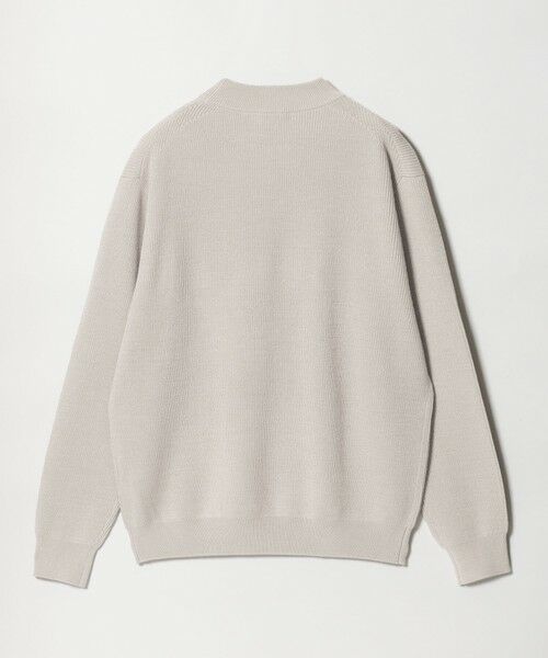 BEAUTY&YOUTH UNITED ARROWS / ビューティー&ユース ユナイテッドアローズ ニット・セーター | 【WEB限定 WARDROBE SMART】マシーンウォッシャブル ウールミックス アゼ モックネック | 詳細24