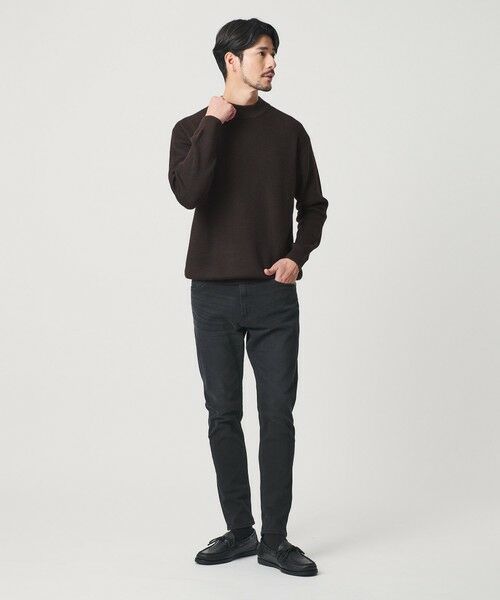 BEAUTY&YOUTH UNITED ARROWS / ビューティー&ユース ユナイテッドアローズ ニット・セーター | 【WEB限定 WARDROBE SMART】マシーンウォッシャブル ウールミックス アゼ モックネック | 詳細27