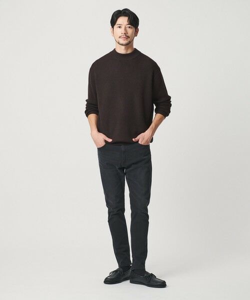 BEAUTY&YOUTH UNITED ARROWS / ビューティー&ユース ユナイテッドアローズ ニット・セーター | 【WEB限定 WARDROBE SMART】マシーンウォッシャブル ウールミックス アゼ モックネック | 詳細29