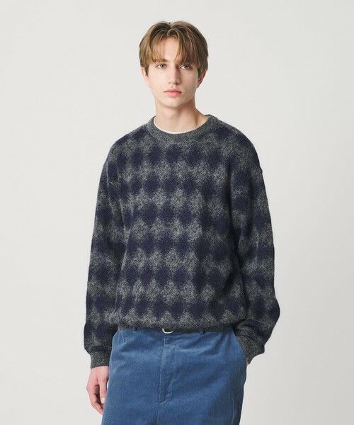 BEAUTY&YOUTH UNITED ARROWS / ビューティー&ユース ユナイテッドアローズ ニット・セーター | ロンバス モヘヤ クルーネック ニット | 詳細1