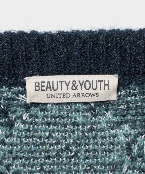 BEAUTY&YOUTH UNITED ARROWS / ビューティー&ユース ユナイテッドアローズ ニット・セーター | ロンバス モヘヤ クルーネック ニット | 詳細18