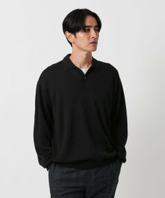 BEAUTY&YOUTH UNITED ARROWS / ビューティー&ユース ユナイテッドアローズ ニット・セーター | SUPER130 ウール ポロニット ウォッシャブル