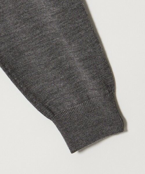 BEAUTY&YOUTH UNITED ARROWS / ビューティー&ユース ユナイテッドアローズ ニット・セーター | SUPER130 ウール ポロニット ウォッシャブル | 詳細14