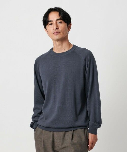 BEAUTY&YOUTH UNITED ARROWS / ビューティー&ユース ユナイテッドアローズ ニット・セーター | SUPER130 ウール クルーネック ニット ウォッシャブル | 詳細9