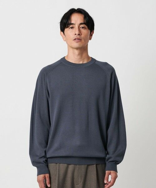 BEAUTY&YOUTH UNITED ARROWS / ビューティー&ユース ユナイテッドアローズ ニット・セーター | SUPER130 ウール クルーネック ニット ウォッシャブル | 詳細11
