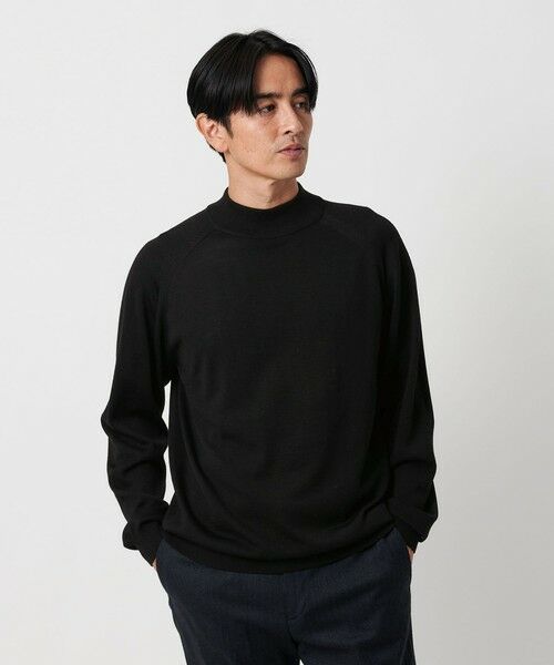 BEAUTY&YOUTH UNITED ARROWS / ビューティー&ユース ユナイテッドアローズ ニット・セーター | SUPER130 ウール タートル ニット ウォッシャブル | 詳細8